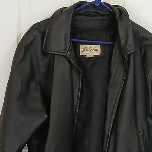 Saint John Bay Vinyl Jacket Size Medium